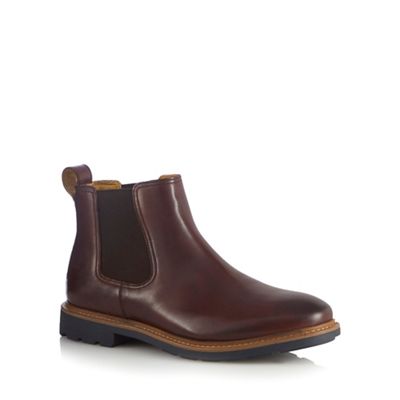 Dark brown 'Lord' Chelsea boots